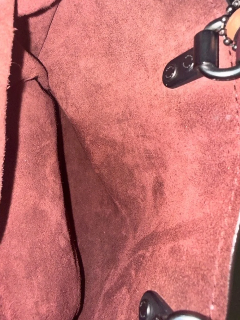 Coach 1941 Rogue 31 Pebbled Leather Satchel in Melon/oxblood